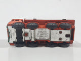 Vintage 1971 Lesney Matchbox Series Ergomatic Cab Leyland Pipe Truck Orange Die Cast Toy Car Vehicle Made in England