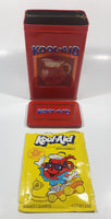 Kool-Aid Sugar Sweetened Soft Drink Mix 8" Tall Tin Metal Container With Opened Original Package