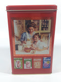 Kool-Aid Sugar Sweetened Soft Drink Mix 8" Tall Tin Metal Container With Opened Original Package