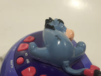 Disney Winnie The Pooh Eeyore Purple Digital Alarm Clock