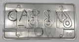1983 Friendly Manitoba White With Black and Red Letters Metal Vehicle License Plate Tag 616 BLP