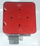Vintage Komet Red Metal with Plastic Globe "Thank You" 15 1/2" Tall Gumball Candy Dispenser Vending Machine with Two Keys
