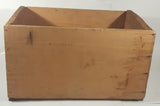 Vintage Orchard Brand Canadian Apples Oliver B.C. Wood Food Crate with Original Label