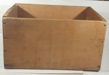 Vintage Orchard Brand Canadian Apples Oliver B.C. Wood Food Crate with Original Label