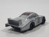 Vintage 1980s Welly Porsche Turbo #6 Silver Grey Die Cast Toy Race Car Vehicle
