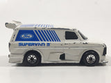 1986 Matchbox Ford Super Van II White Die Cast Toy Car Vehicle