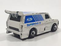 1986 Matchbox Ford Super Van II White Die Cast Toy Car Vehicle