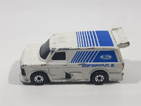 1986 Matchbox Ford Super Van II White Die Cast Toy Car Vehicle