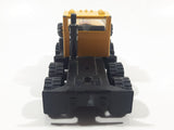 Vintage 1986 Remco Semi Tractor Truck A & H Construction Company Yellow Pressed Steel and Plastic Die Cast Toy Car Vehicle