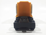 Vintage 1983 Buddy L Construction Kenworth Semi Tractor Truck Yellow Pressed Steel and Plastic Die Cast Toy Car Vehicle