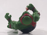 1988 Playmates Mirage Studios TMNT Teenage Mutant Ninja Turtles Raphael 4" Tall Plastic Toy Action Figure with Weapon