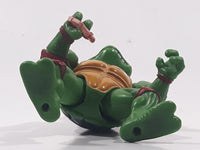 1988 Playmates Mirage Studios TMNT Teenage Mutant Ninja Turtles Raphael 4" Tall Plastic Toy Action Figure with Weapon