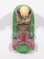 Dakin U.C.S. Amblin The Flintstones Movie Barney Rubble With with Lobster Lawn Mower 2 3/4" Tall PVC Toy Figure