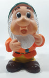 Vintage Walt Disney Productions Snow White and The Seven Dwarfs Sneezy 7 1/2" Tall Rubber Toy Figure