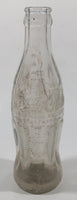 Vintage Coca-Cola Coke 6 Fl Oz Embossed Clear Glass Bottle