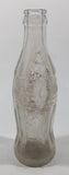 Vintage Coca-Cola Coke 6 Fl Oz Embossed Clear Glass Bottle