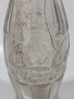 Vintage Coca-Cola Coke 6 Fl Oz Embossed Clear Glass Bottle