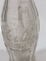 Vintage Coca-Cola Coke 6 Fl Oz Embossed Clear Glass Bottle