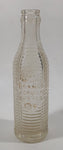 Antique 1921 Orange Crush 6 Fl oz 7 3/4" Tall Embossed Clear Glass Beehive Style Bottle