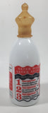 Vintage Papas Letzte Reserve  6" Tall White Milk Glass Liquor Bottle with Nipple