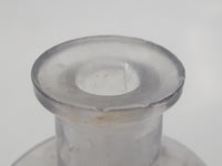 Rare Antique Late 1800s Shirriff's Flavoring Extract 3 7/8" Tall Embossed Lettering Cork Top Glass Bottle