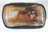 Antique Whittemore Boston U.S.A. 5 Fluid Oz Shoe Polish 5 1/4" Tall Embossed Lettering Glass Bottle