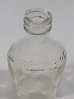 Antique K&O Co 3 Fluid Oz Glyco-Thymoline 4 3/4" Tall Embossed Lettering Glass Mouth Wash Bottle