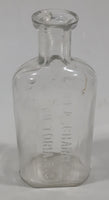 Antique Blanchard & Co Victoria, B.C. 4 3/4" Tall Embossed Lettering Glass Bottle