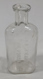 Antique Blanchard & Co Victoria, B.C. 4 3/4" Tall Embossed Lettering Glass Bottle