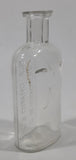 Antique Blanchard & Co Victoria, B.C. 4 3/4" Tall Embossed Lettering Glass Bottle