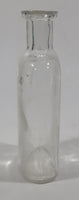 Antique Blanchard & Co Victoria, B.C. 4 3/4" Tall Embossed Lettering Glass Bottle