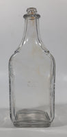 Antique Lucky Tiger Mfg. Co. Kansas City, Mo. For Scalp And Hair 7 1/2" Tall Embossed Lettering Glass Tonic Bottle