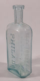 Antique Dr. D. Jayne's Expectorant Philada Tonic 6 5/8" Tall Aqua Glass Bottle