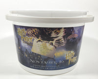 2001 Berry Plastics Warner Bros. Pictures Harry Potter Movie Theater Release November 16 8" Popcorn Pail Bucket