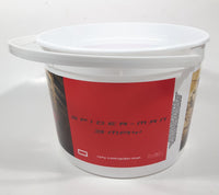 2002 Berry Plastics Columbia Pictures Marvel Spider-Man Movie Theater Release May 3 8" Popcorn Pail Bucket