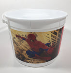 2002 Berry Plastics Columbia Pictures Marvel Spider-Man Movie Theater Release May 3 8" Popcorn Pail Bucket