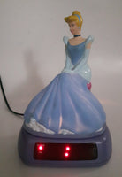 Disney Cinderella Digital Alarm Clock and Night Light Model No. 94522