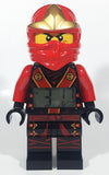 2013 Lego Ninjago Kai Red Character 9 1/2" Tall Plastic Digital Alarm Clock