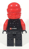 2013 Lego Ninjago Kai Red Character 9 1/2" Tall Plastic Digital Alarm Clock