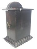 Vintage Wood Cased 9" Tall Battery Operated Clock