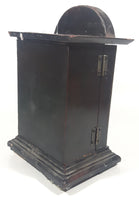 Vintage Wood Cased 9" Tall Battery Operated Clock