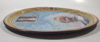 Vintage 1978 Coca Cola Captain James Cook Bicentennial 1778-1978 Oval 10 1/2" x 12 3/4" Metal Beverage Serving Tray