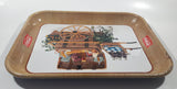 Vintage 1958 Serve Coca-Cola Coke Soda Pop Picnic Basket Food Cart Wagon Beverage Serving Tray