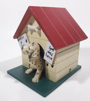 Vintage Berkeley Designs Doggie In The Window Dog House Shaped Wind Up Musical Box