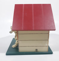 Vintage Berkeley Designs Doggie In The Window Dog House Shaped Wind Up Musical Box