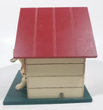 Vintage Berkeley Designs Doggie In The Window Dog House Shaped Wind Up Musical Box