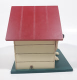 Vintage Berkeley Designs Doggie In The Window Dog House Shaped Wind Up Musical Box