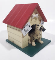 Vintage Berkeley Designs Doggie In The Window Dog House Shaped Wind Up Musical Box