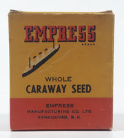 Vintage Empress Whole Caraway Seed Small 2 1/2" Tall Food Box