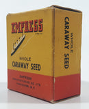 Vintage Empress Whole Caraway Seed Small 2 1/2" Tall Food Box